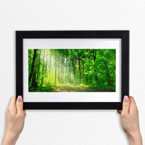 Cornici legno mdf foto - legno, poster