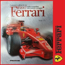 FERRARI F1 F2007  ELEMENTI KYOSHO DEAGOSTINI DA 1-53 CON FASCICOLI NUOVI (C/309)