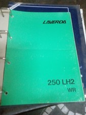 CATALOGO PARTI DI RICAMBIO TELAIO E MOTORE LAVERDA 250 LH2 WR