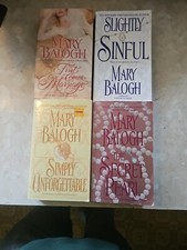 Mary Balogh Lot of 4 Assorted