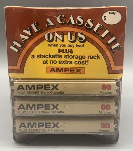 Cassette vuote vintage nuove
