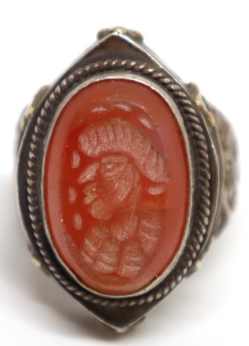 Autentico antico anello romano