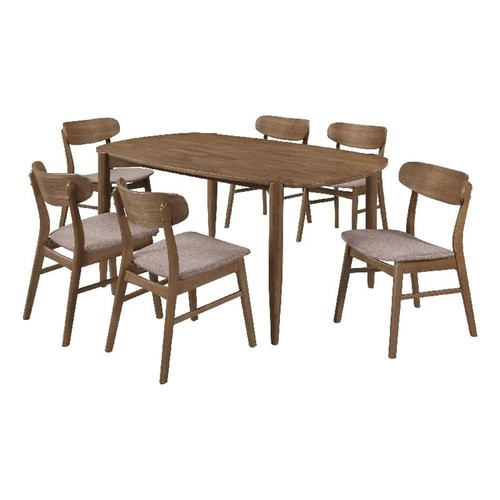 Dora set tavolo pranzo 7pz - set,