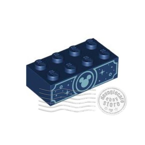 Lego 3001pb198 mattoncino - lego,