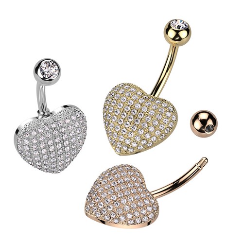 Piercing banana ombelico - piercing,