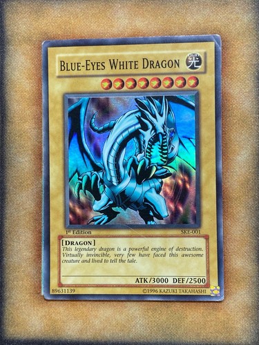 Yugioh drago bianco occhi - bianco, blu