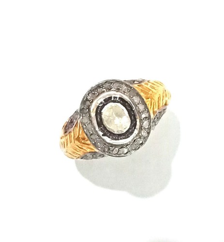Polki pave anello - polki&,