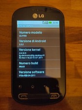 LG P350  Telefono Cellulare Vintage Funzionante  Pezzo da Collezione
