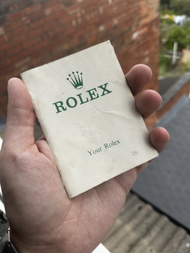 Raro libretto rolex your - libretto,