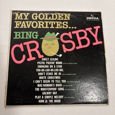 VINYL RECORD LP BING CROSBY MY