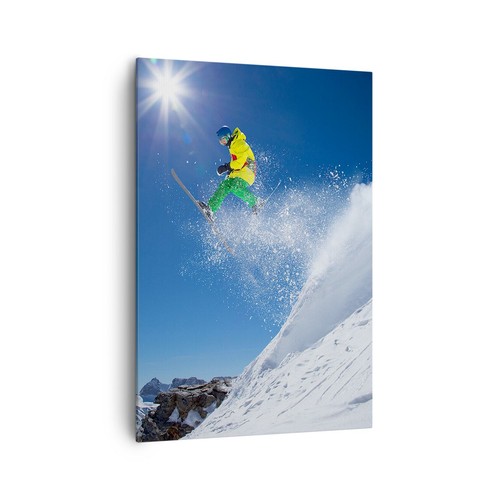 Quadro tela 70x100cm sci - su,