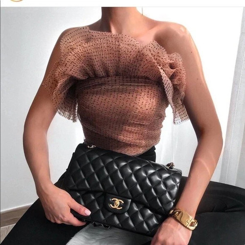 Zara top donna nuovo - donna, tulle
