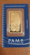 Lingotto Oro Pamp Suisse 1 Oncia (31.1g) Titolo 999.9 24k