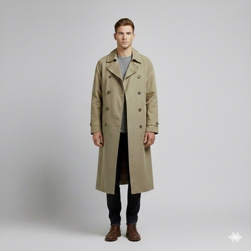 Trench cappotto leggero