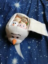 Disney Store Olaf Bag Frozen Fever Tsum Tsum Elsa Anna Sven Elsa plush Peluche 