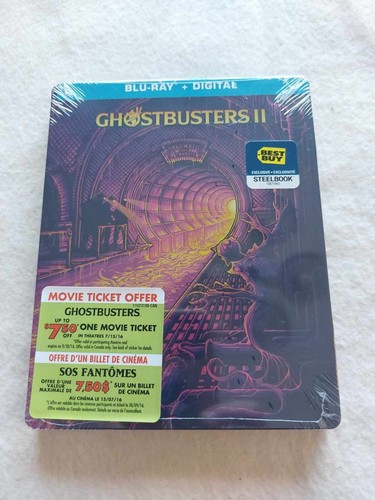 Ghostbusters blu ray - ii, +