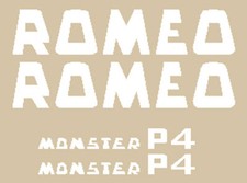 ROMEO MONSTER P4-1 SERIE