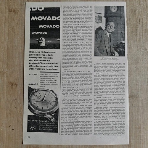 Movado kingmatic 1959 - movado,