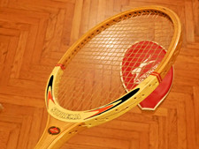 racchetta tennis legno vintage SLAZENGER
