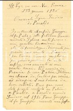 1926 SAINT-CYR-SUR-MER (F) Giuseppe MANFREDI sfugge agli austriaci in guerra