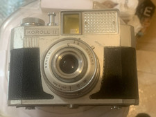 Macchina fotografica vintage KOROLL  II  BENCINI  made in Italy, con custodia