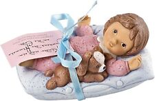 Goebel 11340015 Figurina Nina e Marco 'Mi sento a casa qui' cm 10 x 7 l