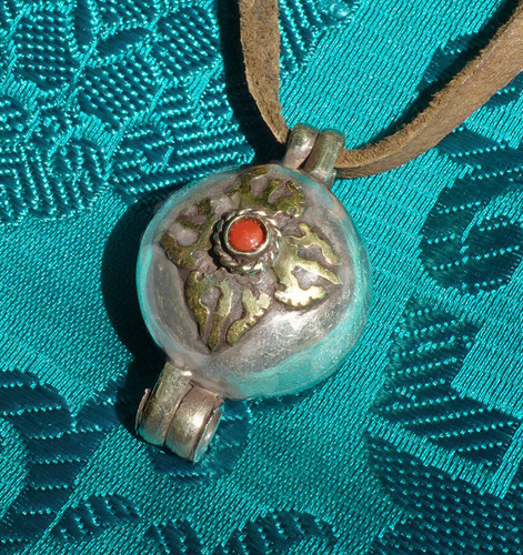 Ottimo tibet ghau gau amuleto - ottimo,