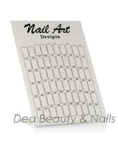 ESPOSITORE UNGHIE TIPS  DA TAVOLO NAIL ART RICOSTRUZIONE UNGHIE