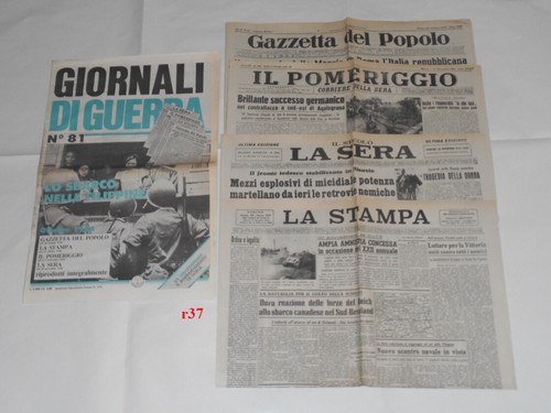 Giornali guerra lo - guerra, /