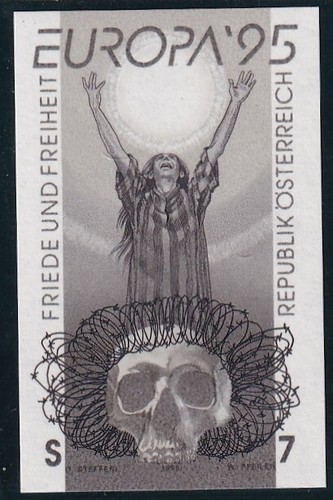 Austria 1995 europa - austria, cept