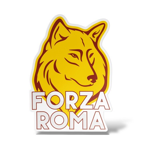 Sticker roma ultras lupa - sticker,