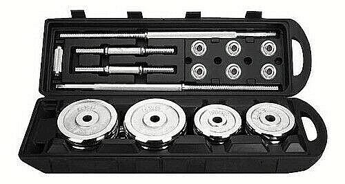 Set valigetta manubri - set,