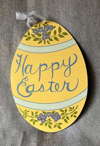 Uovo buona pasqua insegna - di,