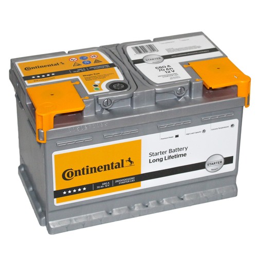 Batteria auto continental 70ah - auto,