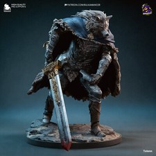 Lupine knight resin model - knight, 1/8