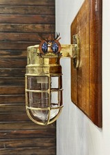 Lampada cigno paratia marina