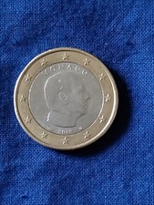 MONETA 1 € euro MONACO 2018 - circolata MOLTO BELLA