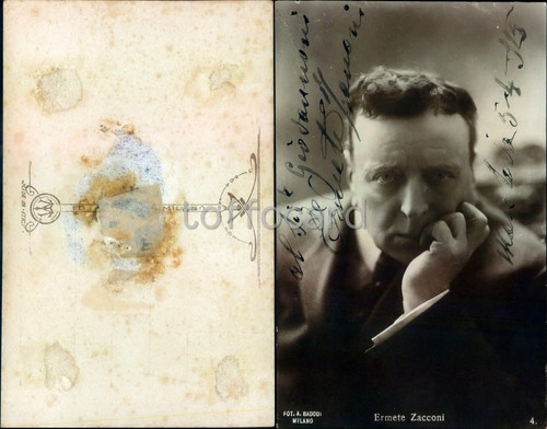 Autografo originale ermete - autografo,