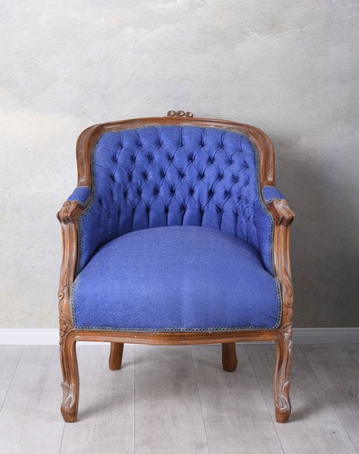 Poltrona barocco braccioli - poltrona,