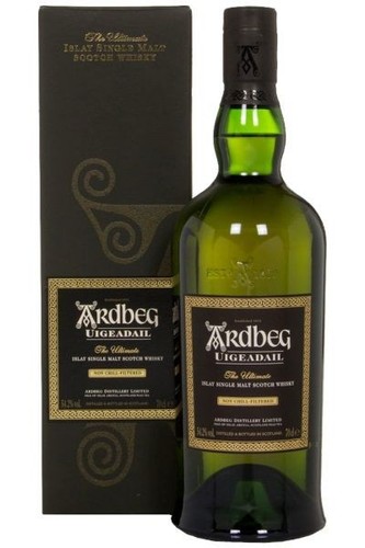Ardbeg whisky uigeadail 70 - ardbeg,