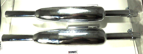 Mufflers long inlet burgess - long, inlet,