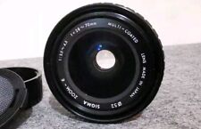 Sigma Zoom f=28~70 1:35~4.5 AS NEW-PERFETTO COME NUOVO 