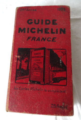 Guide rouge michelin 1929 - ., bon