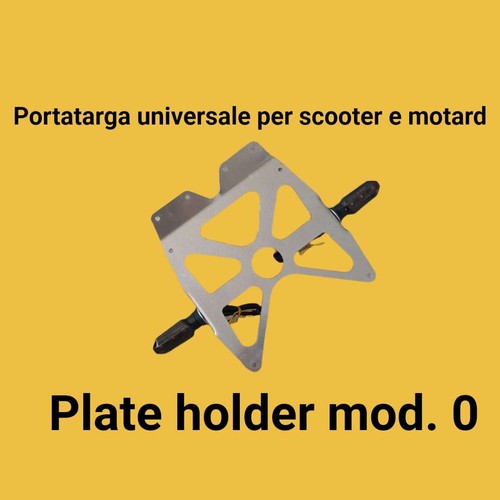 Kit portatarga moto universale - moto,