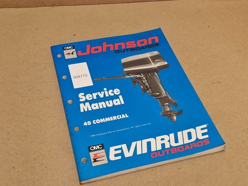 Johnson evinrude manuale - johnson,