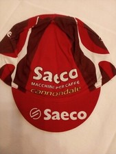 Ciclismo Vintage cappellino Team Saeco Cannondale cap Vintage