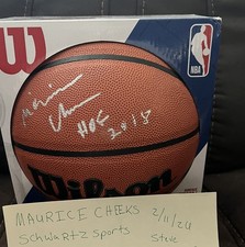 Maurice Mo Cheeks Autographed