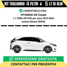 Tagliando per HYUNDAI i20