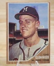 Tony Cloninger Braves 1962