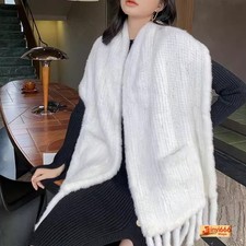 Sciarpa donna in vera